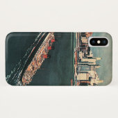 ヴィンテージ旅行バイクルーズ船ニューヨーク市 Case-Mate iPhoneケース (裏面(横))