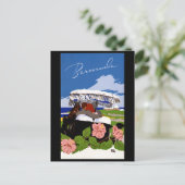 ヴィンテージ旅行バミューダ1940s ポストカード (スタンド正面)