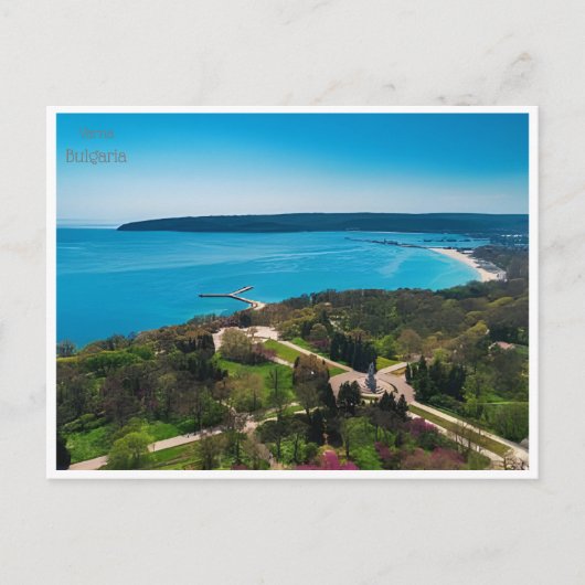 ヴィンテージ旅行バルナブルガリアCITYブルガリア ポストカード (正面)