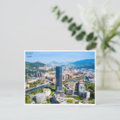 ヴィンテージ旅行ビルバオSpain Guggenheim city ポストカード (スタンド正面)