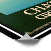 ヴィンテージ旅行フランス、アンボイズ城 – ポスター (角)