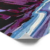 ヴィンテージ旅行フランス – ブルターニュ – サンブリューク ポスター (角)