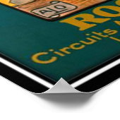 ヴィンテージ旅行フランス、ロカマドール –  ポスター (角)