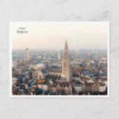 ヴィンテージ旅行ベルギーベルギーレトロ ポストカード (正面)