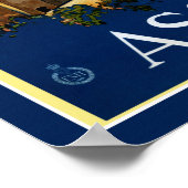 ヴィンテージ旅行ポスターアッシジイタリア ポスター (角)