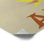 ヴィンテージ旅行ポスターアリゾナのポスター ポスター (角)