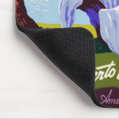 ヴィンテージ旅行ポスターアート、プエルトリコを発見! マウスパッド (コーナー)