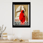 ヴィンテージ旅行ポスターエジ地中海のプト ポスター (キッチン)