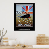 ヴィンテージ旅行ポスターオリエ表現ント ポスター (キッチン)