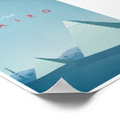 ヴィンテージ旅行ポスターカイロ ポスター (角)