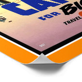 ヴィンテージ旅行ポスターカナダビッグゲーム ポスター (角)