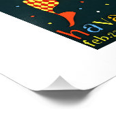 ヴィンテージ旅行ポスターカーニバル フォトプリント            (角)