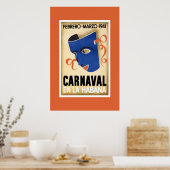 ヴィンテージ旅行ポスターカーニバルCuba En La Habana ポスター (キッチン)