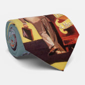 ヴィンテージ旅行ポスターサンフランシスコのケーブルカー ネクタイ (ロール)