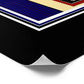 ヴィンテージ旅行ポスターシカゴトレイン大型 ポスター (角)