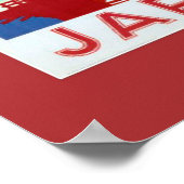 ヴィンテージ旅行ポスタージャパン ポスター (角)