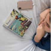 ヴィンテージ旅行ポスタージャマイカ人女性 プランナー手帳