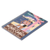 ヴィンテージ旅行ポスタージャーナル ノートブック (左側)