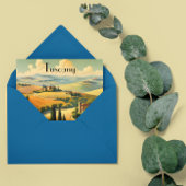 ヴィンテージ旅行ポスタートスカーナ地方