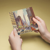 ヴィンテージ旅行ポスターニューヨーク