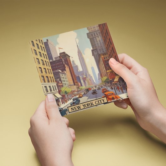 ヴィンテージ旅行ポスターニューヨーク