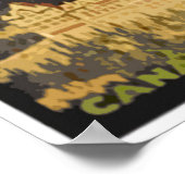 ヴィンテージ旅行ポスターバンフカナディアンロッキー ポスター (角)