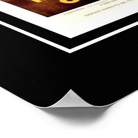 ヴィンテージ旅行ポスターフィエスタスハバナキューバ大 ポスター (角)