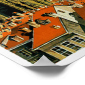 ヴィンテージ旅行ポスターベルンスイス ポスター (角)