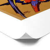 ヴィンテージ旅行ポスターポルトガルBrazil ポスター (角)