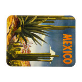 ヴィンテージ旅行ポスターメキシコ マグネット (横)