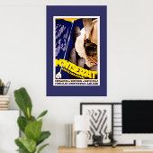 ヴィンテージ旅行ポスターモンセラットスペイン ポスター (ホームオフィス)