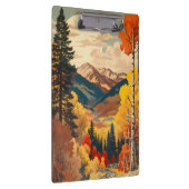 ヴィンテージ旅行ポスターロッキー山脈 クリップボード (右)