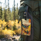 ヴィンテージ旅行ポスターロッキー山脈 ラゲッジタグ