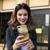 ヴィンテージ旅行ポスターロッキー山脈 Case-Mate iPhoneケース