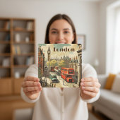 ヴィンテージ旅行ポスターロンドンシティセンター