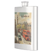 ヴィンテージ旅行ポスターロンドンシティセンター フラスク (左)