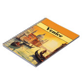 ヴィンテージ旅行ポスターヴェネツィア，イタリア ノートブック (左側)