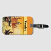 ヴィンテージ旅行ポスターヴェネツィア,イタリア ラゲッジタグ (正面横)