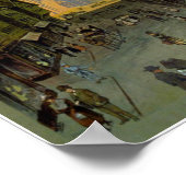 ヴィンテージ旅行ポスター大聖堂ストラスブールフランス ポスター (角)