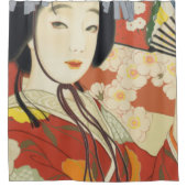 ヴィンテージ旅行ポスター大阪ジャパン シャワーカーテン (正面)