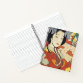 ヴィンテージ旅行ポスター大阪ジャパン ノートブック (内部)