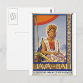 ヴィンテージ旅行ポスター広告レトロプリント ポストカード (正面/裏面)