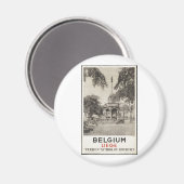 ヴィンテージ旅行ポスター広告レトロプリント マグネット (正面/裏面)