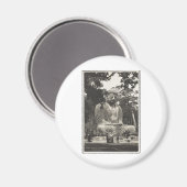 ヴィンテージ旅行ポスター広告レトロプリント マグネット (正面/裏面)