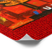 ヴィンテージ旅行ポスター統一された中国 ポスター (角)