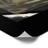 ヴィンテージ旅行ポスター美しい日本の自然馬 ポスター (角)