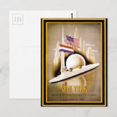 ヴィンテージ旅行ポスター16 ポストカード (正面/裏面)