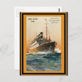 ヴィンテージ旅行ポスター20 ポストカード (正面/裏面)