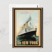 ヴィンテージ旅行ポスター21 ポストカード (正面/裏面)