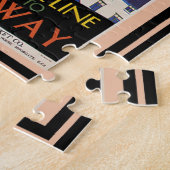 ヴィンテージ旅行ポスター34 ジグソーパズル (側面)